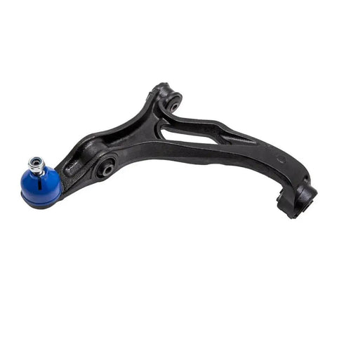 Premium Front Lower Control Arm With Ball Joint For Porsche Cayenne 2003 2006 Two Piece Replacement Kit visible as a single arm with blue joint