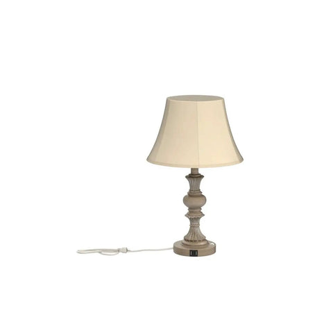 Two Pack Touch Control Table Lamps Set of 2, 3-Way Dimmable Nightstand Lamps with washed white faux silk shade and USB ports