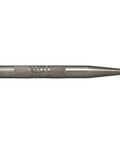 Rugged Knurled Center Punch 3/8 Inch featuring tough black oxide coating, 4 inch length for precise metal marking.