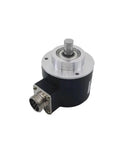 Rugged 58mm Optical Incremental Encoder With 5 Vdc Line Driver And 1000 Ppr, IP65 Waterproof, Stainless Steel Shaft, Mechanical Rotary Encoder For Industrial Control Systems And Tough Environments, side view
