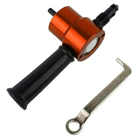 Double Head Metal Sheet Nibbler Cutter Attachment For Power Drill Saw Heavy Duty Metal Cutting Tool P15F DIY metal cutting tool view