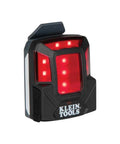 Rechargeable Safety Light With Magnet For Hard Hats And Helmets Red LED Visible Up To Quarter Mile Four Modes And Up To 52 Hours Runtime