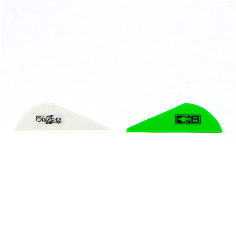 Vane Combo 36 Pack White And Neon Green For Your Sports Gear Must Have High Visibility Vane Set product showing two vanes side by side