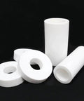 Heavy Duty PTFE Sleeve 50cm Hollow Tube For Industrial Use Low Friction High Heat And Chemical Resistant Fits OD 20 To 55mm With Inner Holes 8