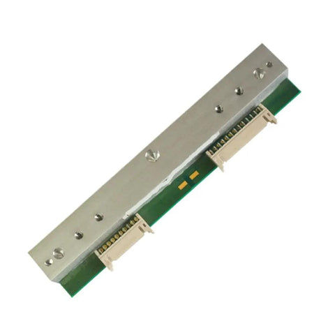 Straight Up 203dpi Thermal Printhead Compatible With Tec B-Ex4T2 Label Printer Solid replacement part, featuring metal and circuit board design.