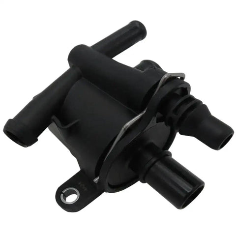 Top Notch Coolant Degas Separator Tank For Land Rover Discovery Evoque Xf And F Type Models, black plastic construction.