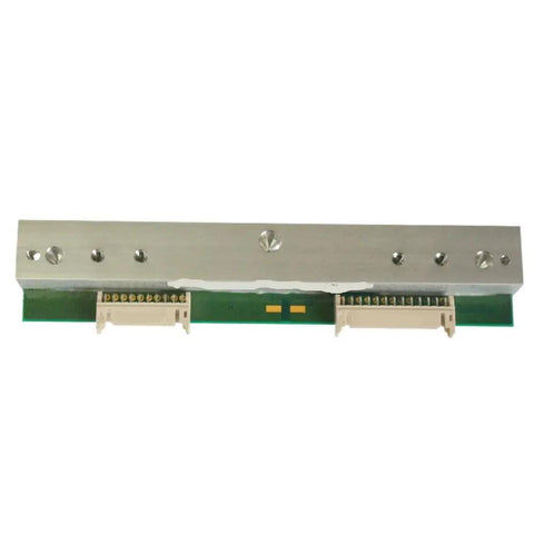 Straight Up 203dpi Thermal Printhead Compatible With Tec B-Ex4T2 Label Printer Solid Replacement Part with connectors visible.
