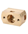 Brass Oldham Coupling For 8mm Lead Screw Precise Z Axis Alignment CNC Machined Low Friction for CR10 S4 S5 Pro V2 CR10S Pro