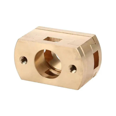Brass Oldham Coupling For 8mm Lead Screw Precise Z Axis Alignment CNC Machined Low Friction for CR10 S4 S5 Pro V2 CR10S Pro