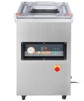 Chamber vacuum sealer, stainless steel, VEVOR, front view with LED control panel