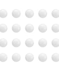 Three Eighths Inch POM Bearing Balls 50 Pack Solid Plastic Precision Balls For Drawer Sliders And Table Rollers Pro Grade Durable DIY Friendly Hardware And Industrial Projects, 50 white balls