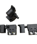 Black plastic Badass Replacement Speed Regulating Switch For Electric Drill Planer And Marble Cutter With 250V Push Button.