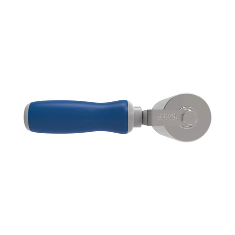 Convertible Steel Seam Roller 2 Inch Diameter 4 Inch Wide For Handy Use And Stand Up Seaming On Drywall And Metal Seams