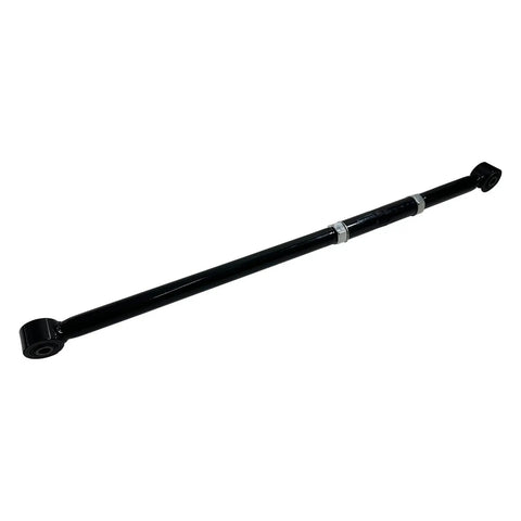 Beefy Rear Adjustable Panhard Track Bar for 0 to 4 Inch Lift Fits 2009-2024 Ram 1500 and 2020-2024 Jeep Gladiator Heavy Duty Steel 3 Inch Suspension Trackbar Kit, black steel with bushings