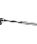 Half Inch Drive Hinge Handle, 24 Inch Flex Head With 90 Degree Pivot, Heavy Duty Alloy Steel, Chrome Plated Finish