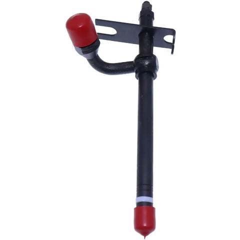 Fuel Injector For Heavy Duty Construction Equipment Engine Compatible With 580C Loader Backhoe Part Numbers 20671 20673 22365 20674 18054 red-capped black metal injector