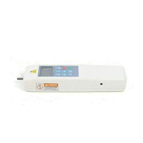 HP-500 Digital Force Gauge 1000N 110V Push-Pull Tester With Test Bench Bracket Fixture And Digital Display For Precise Tensile And Compression Force Measurement, 1% Accuracy, Easy Setup, white handheld unit