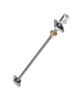 300mm Lead Screw Set for 3D Printers With High Precision Aluminum Anti Backlash Nut Ideal for DIYers and CNC Mills Engraving Machines and Wood Projects, shown with couplers