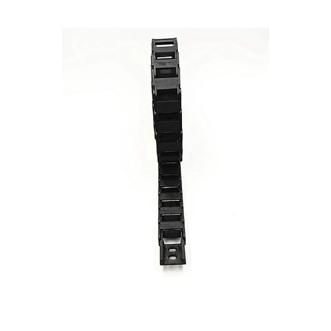 39.3 Inch Open Type Drag Chain Cable Carrier Black Plastic for CNC Router Mill and 3D Printer R18, 10x15mm Inner Height and Width