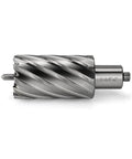 JESTUOUS annular cutter with Weldon shank, 3/4 in shank, HSS for magnetic drill press