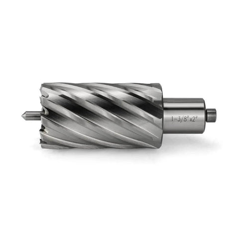 JESTUOUS annular cutter with Weldon shank, 3/4 in shank, HSS for magnetic drill press