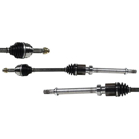 Nissan Versa CV Axle Front FWD 2007 2008 2009 2010 2011 2012 For Automatic 1.8L Front Left And Right CV Joint Axle Assembly Direct Fit Drop In Sedan And Hatchback, pair