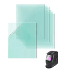 Set of 20 Replacement Clear Lens Covers for Solar Auto Darkening Welding Helmets, Pro Grade Quality, 4.5 x 5.25 Inches