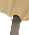 Close-up of Terrazzo Water-Resistant 58 Inch Patio Bench Cover For Outdoor Loveseat Fits 58W By 32.5D By 31H All Weather Protection