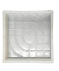 Square Paving Mold for Concrete Stone Bricks Do It Yourself Patio and Driveway Pattern Kit Easy To Use Masonry Tool Lets DIYers Create Custom Three Dimensional Stone Look With Border Edge Designs, top view