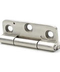 Professional Grade Heavy Duty Door Hinge For Industrial Machinery And Shop Equipment Load Bearing Thickened Stainless Steel Hardware straight hinge with mounting holes.