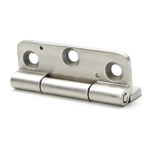 Professional Grade Heavy Duty Door Hinge For Industrial Machinery And Shop Equipment Load Bearing Thickened Stainless Steel Hardware straight hinge with mounting holes.