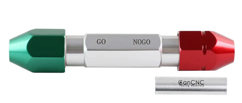 Go No Go Double End Gage Handle 0.251 To 0.500 Inch Portable Precision Gage Tool With No Setup Time Red Handle Easy To Use Ideal For Accurate Measurements Durable And Reliable