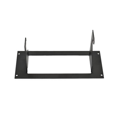 Rugged Super Built Tough One Piece Equipment Mounting Bracket Black For Federal Signal Pa 300 Emergency Vehicles Comes With 3.5 Inch Mounting Space Bolt On Ready