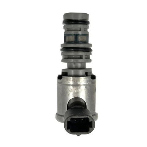 Automatic Transmission Torque Converter Clutch PWM Solenoid For GM Ride Shifting Smooth On Rainier Lucerne Escalade Malibu Silverado 1500 Tahoe Avalanche 1500 Colorado Cobalt HHR Suburban 1500 Replacement Module, gray ABS plastic, front view
