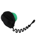 Low Profile Fuel Filler Cap Inner Cover For Smart Fortwo 451 450 Cabrio Upgrade With Glossy Finish Dope Look And Durable Protection Against Mud Scratches Rain And Oil Stains That Keeps Side Profile Lux And Sporty. black and green fuel filler cap cover with tether