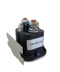 YB150D 24V 150A DC Pump Contactor for hydraulic systems, solenoid relay switch with terminals visible.