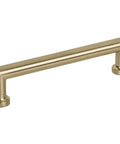 Morris Cabinet Pull 5 1/16 Inch Center To Center Honey Bronze Finish Durable Metal Hardware For Kitchen And Bath