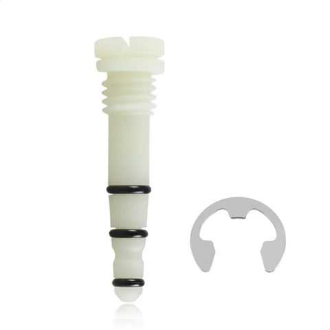 Power Trim Tilt Manual Release Relief Valve For Mercury Mariner Force Outboard Motors With Tilt Trim Replacement Parts Fits Most 2 Stroke And 4 Stroke Outboards 813442A2 813442A1 893929A01 showing valve and clip