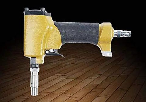 Slick Lightweight Pneumatic Brad Nailer 14Mm Straight Nail Gun With Jam Free Bottom Load Magazine Built Tough For No Sweat Cabinet And Furniture Build Ups In Your Workshop
