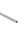 uxcell 304 stainless steel round tubing, 2mm OD, 0.3mm wall, 250mm length, seamless side view