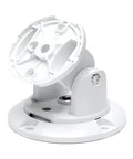 Top Shelf Reflective Detector Adjustment Bracket Part 117000 And 1430178 No Sweat Installation for Fire Alarm Security Systems, white plastic construction.