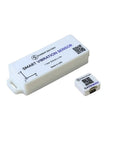 Smart WiFi Asset Tracker Crushes Downtime By Keeping Daily Tabs On Run Idle And Stop Modes While Leveraging Ai Learning To Nail Impacts Drops And Vibration Swings, compact white vibration sensor with one year battery life.