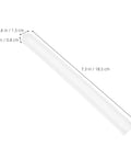 Easy Install White Plastic Drawer Slides With Accessories For Cabinets And TV Consoles Smooth Glide Push To Open Rails