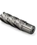 Hardcore Weldon Shank Annular Cutter For Magnetic Drills And Mill Presses High Speed Steel Hole Saw with twisted flutes.