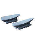 Unpainted One Thirty Second Scale Airplane Model Kit With Upgrade Parts Set For German Fighter Aircraft Weapons Including SC50 Bombs Resin Detail For Scratch Builders And Hobbyists, showing SC50 bombs components.
