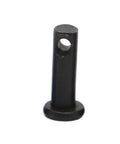 20 Pack M6 Black Carbon Steel Flat Head Dowel Pins With Through Hole For Positioning And Axis Alignment, Cylindrical Roll Pins, 10mm-100mm