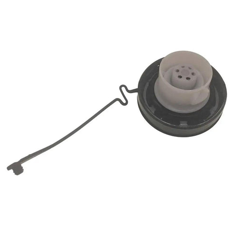 Top view of Gas Tank Cap Assembly 77300-33070 10839 Black Fits Toyota And Lexus Cars And SUVs Including Es300, Gray and black design