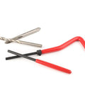 25 Piece M8 X 1.0mm Thread Repair Kit Helicoil Style Insertion Set with tools for repairing auto threads in oil pans