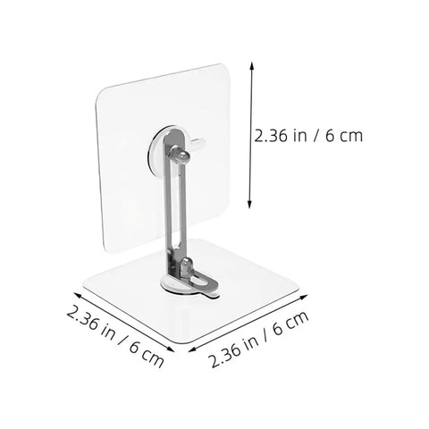 No Drill 10 Pack Furniture Wall Anchor Kit 6x6 Acrylic Stainless Steel Easy Install Anti Tip For TVs Shelves Cabinets And More Keeps Your Home Safe For Kids And Pets, 6 cm