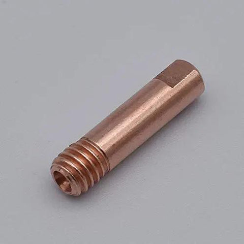 Single copper tip from 20 Pcs Copper Contact Tips 0.035 Inch 0.9mm M6 Thread For MB-15AK MIG/MAG Welding Torch Replacement Set